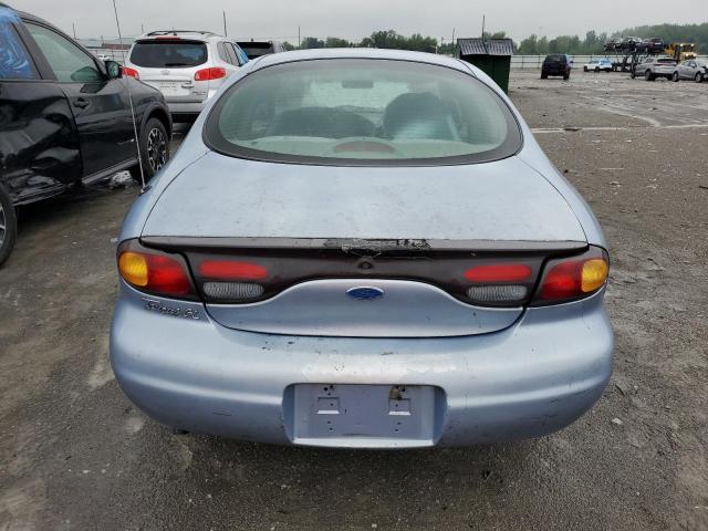 1FALP52U5VA279121 - 1997 FORD TAURUS GL BLUE photo 6