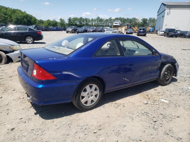 1HGEM22915L047160 - 2005 HONDA CIVIC EX BLUE photo 3