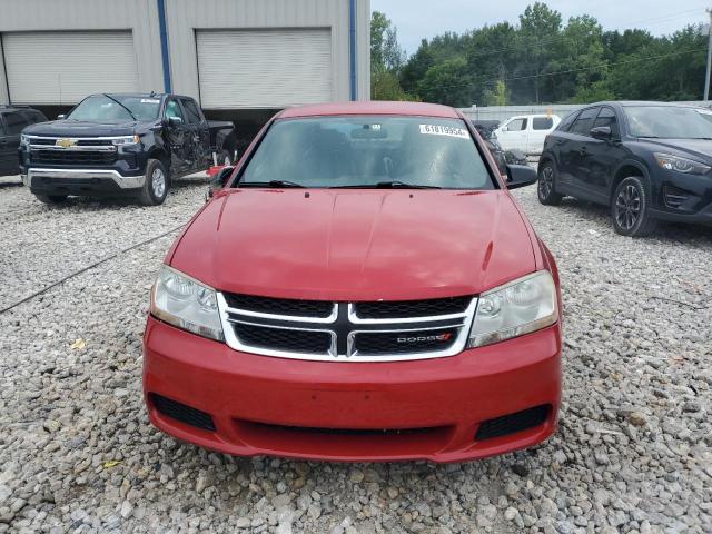 1C3CDZAG9CN261110 - 2012 DODGE AVENGER SE RED photo 5