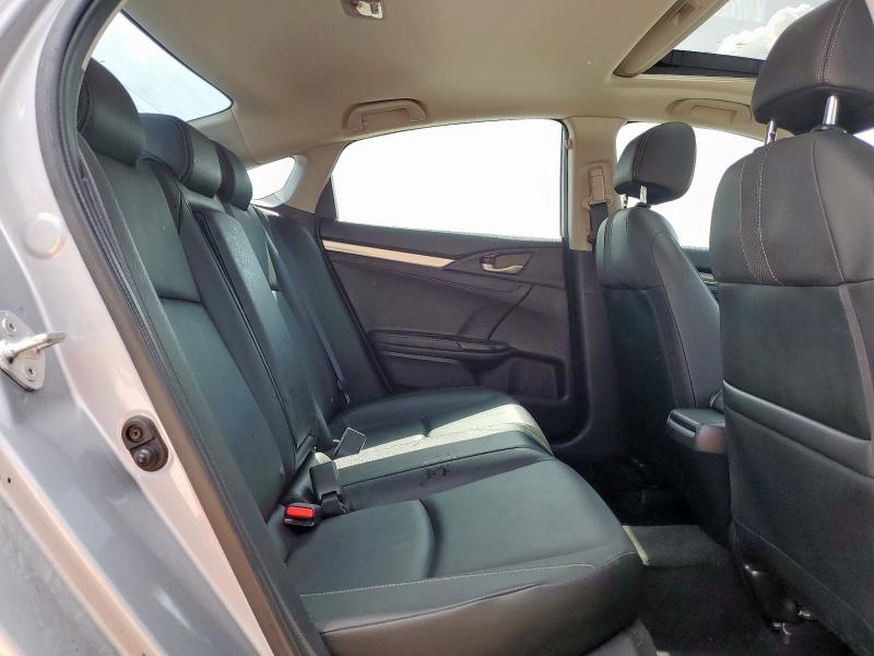 JHMFC1F76KX008589 - 2019 HONDA CIVIC EXL 银色 照片 10