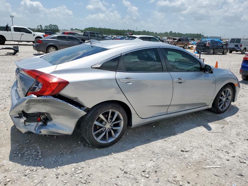 JHMFC1F76KX008589 - 2019 HONDA CIVIC EXL 银色 照片 3