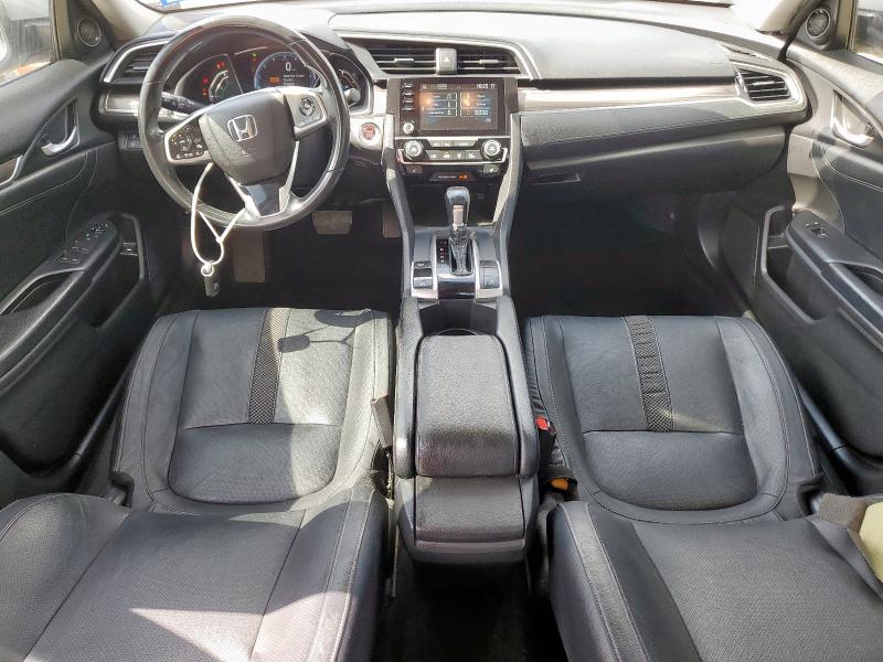 JHMFC1F76KX008589 - 2019 HONDA CIVIC EXL 银色 照片 8