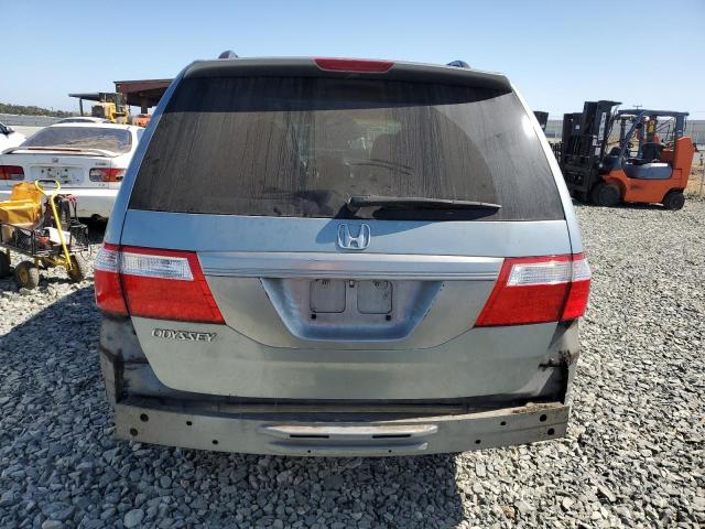 5FNRL38666B029053 - 2006 HONDA ODYSSEY EXL SILVER photo 6