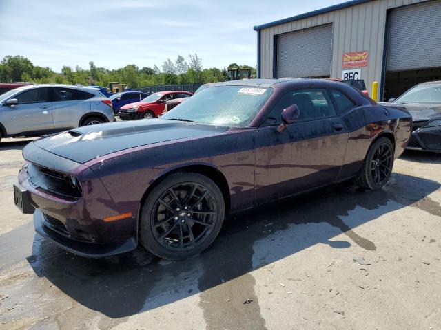 2C3CDZFJ7MH596526 - 2021 DODGE CHALLENGER R/T SCAT PACK PURPLE photo 1