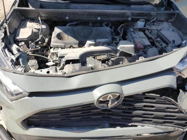 2T3P1RFV3NW302260 - 2022 TOYOTA RAV4 XLE GREEN photo 12