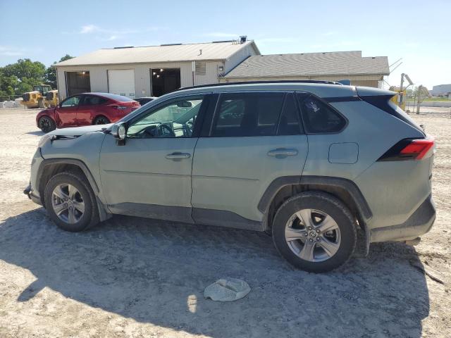 2T3P1RFV3NW302260 - 2022 TOYOTA RAV4 XLE GREEN photo 2