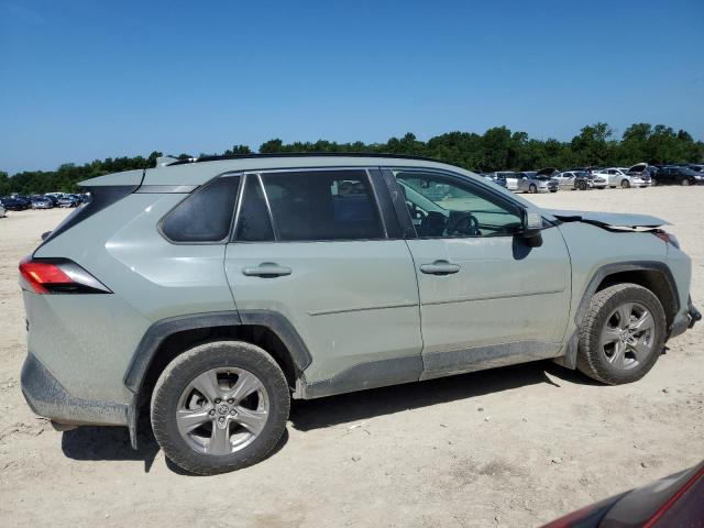 2T3P1RFV3NW302260 - 2022 TOYOTA RAV4 XLE GREEN photo 3