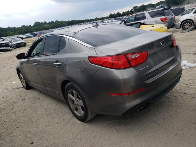 5XXGM4A70FG468713 - 2015 KIA OPTIMA LX GRAY photo 2