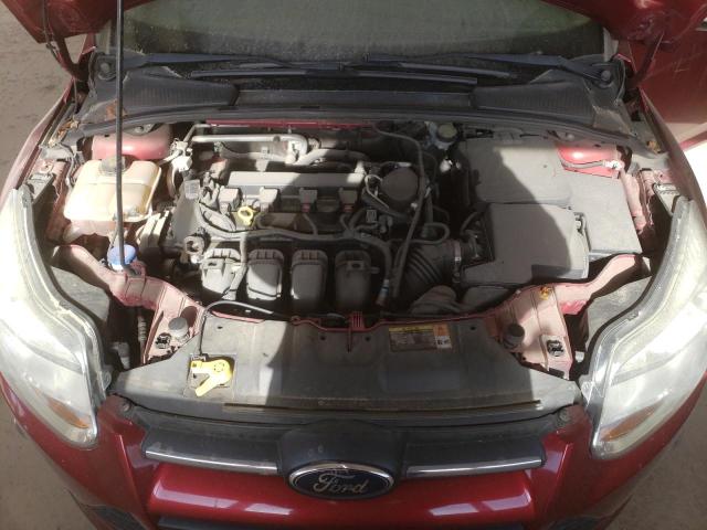 1FADP3F26EL244657 - 2014 FORD FOCUS SE RED photo 11