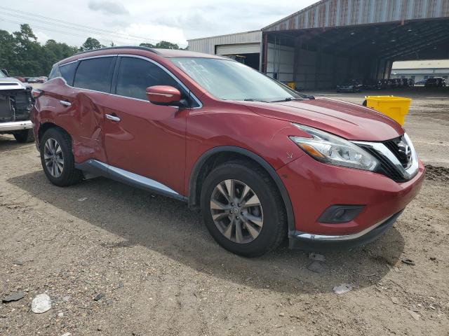 5N1AZ2MG0FN262623 - 2015 NISSAN MURANO S BURGUNDY photo 4