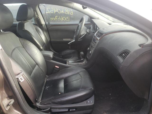 1G1ZE5EB7AF229752 - 2010 CHEVROLET MALIBU LTZ ყავისფერი ფოტო 5
