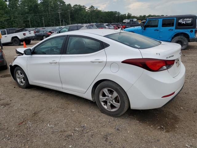 5NPDH4AE6EH524016 - 2014 HYUNDAI ELANTRA SE WHITE photo 2