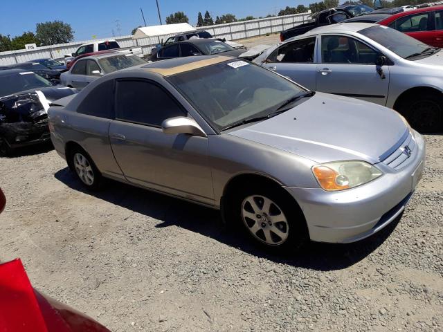 1HGEM22933L068900 - 2003 HONDA CIVIC EX ვერცხლისფერი ფოტო 4