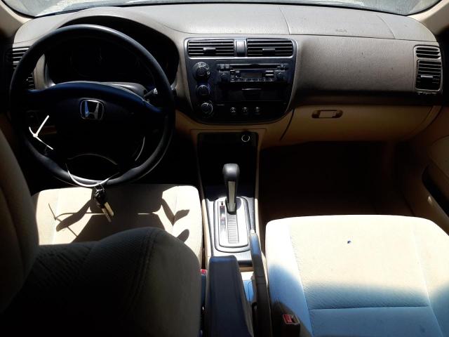 1HGEM22933L068900 - 2003 HONDA CIVIC EX ვერცხლისფერი ფოტო 8