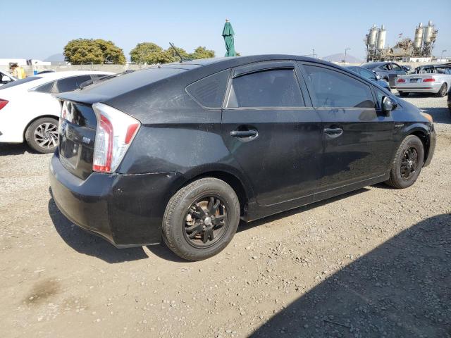 JTDKN3DU1D0346640 - 2013 TOYOTA PRIUS BLACK photo 3