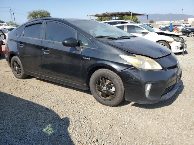 JTDKN3DU1D0346640 - 2013 TOYOTA PRIUS BLACK photo 4