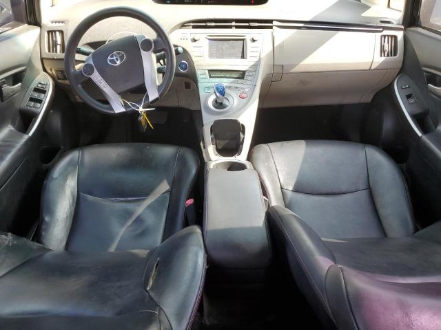 JTDKN3DU1D0346640 - 2013 TOYOTA PRIUS BLACK photo 8
