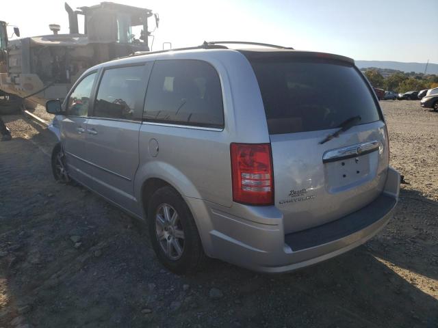 2A8HR54189R563916 - 2009 CHRYSLER TOWN & COU TOURING ვერცხლისფერი ფოტო 3
