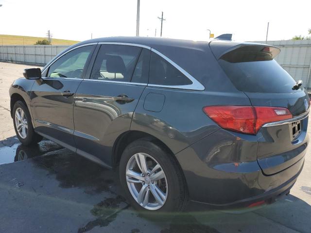 5J8TB3H32EL002492 - 2014 ACURA RDX GRAY photo 2