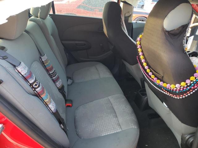 1G1JA5SH7F4127520 - 2015 CHEVROLET SONIC LS 红色 照片 10