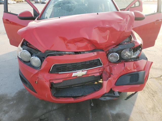 1G1JA5SH7F4127520 - 2015 CHEVROLET SONIC LS 红色 照片 11