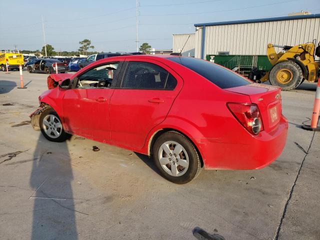 1G1JA5SH7F4127520 - 2015 CHEVROLET SONIC LS 红色 照片 2