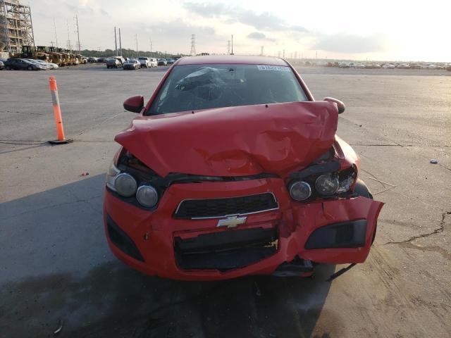 1G1JA5SH7F4127520 - 2015 CHEVROLET SONIC LS 红色 照片 5