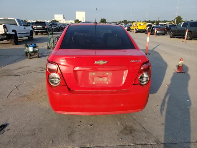 1G1JA5SH7F4127520 - 2015 CHEVROLET SONIC LS RED photo 6