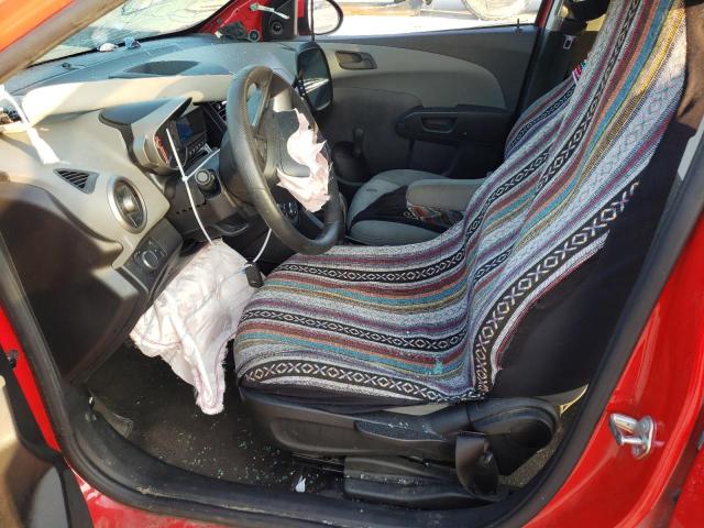 1G1JA5SH7F4127520 - 2015 CHEVROLET SONIC LS 红色 照片 7