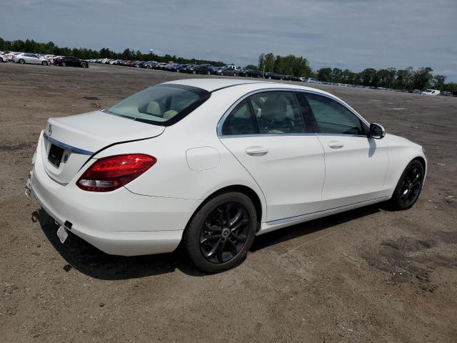 55SWF4JB5HU190762 - 2017 MERCEDES-BENZ C 300 WHITE photo 3