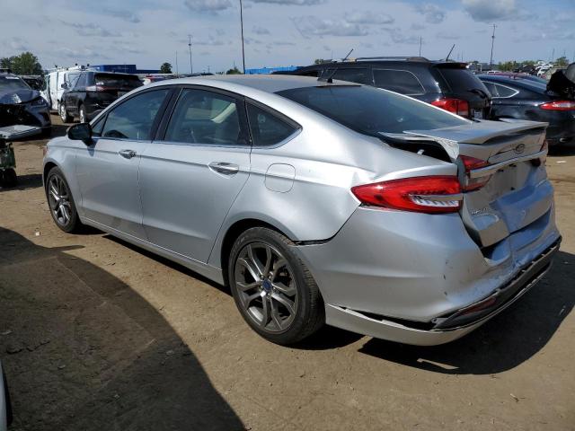 3FA6P0G76HR283269 - 2017 FORD FUSION S SILVER photo 2