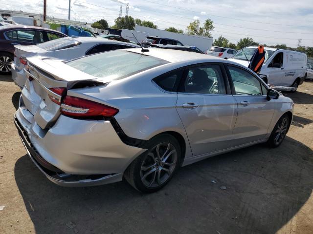 3FA6P0G76HR283269 - 2017 FORD FUSION S SILVER photo 3