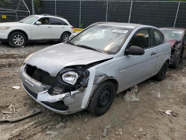 KMHCM36C47U035580 - 2007 HYUNDAI ACCENT GS SILVER photo 1