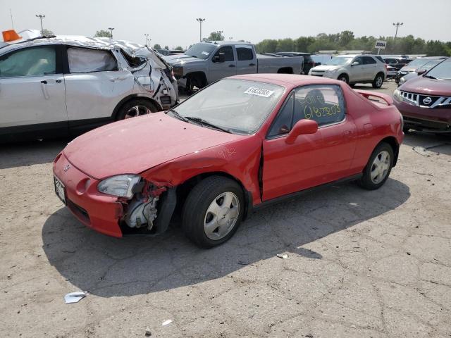 JHMEH6268PS008749 - 1993 HONDA CIVIC DEL SOL SI RED photo 1