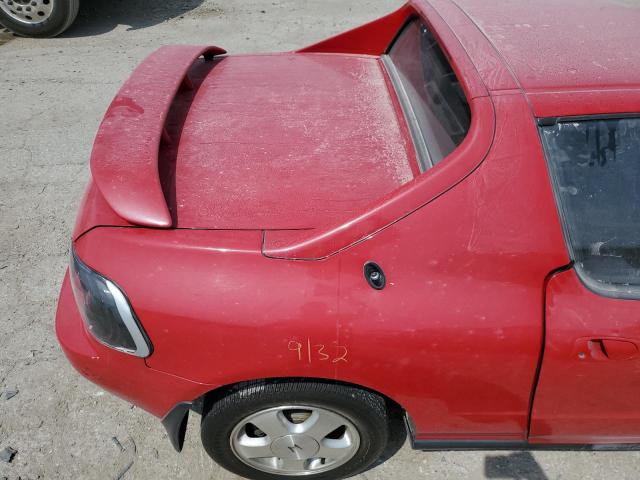 JHMEH6268PS008749 - 1993 HONDA CIVIC DEL SOL SI RED photo 10