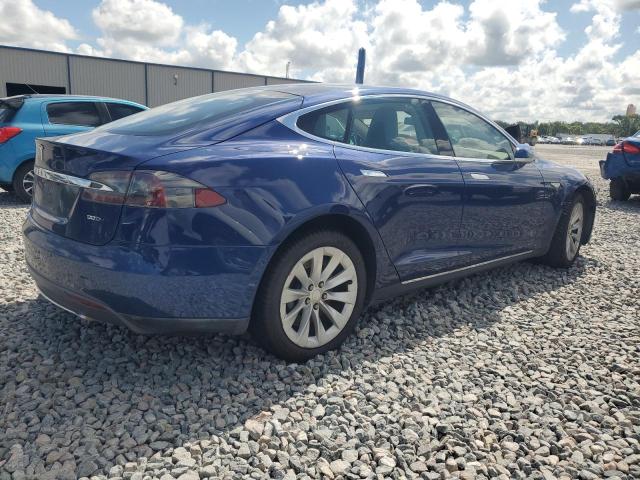 5YJSA1E29GF134975 - 2016 TESLA MODEL S 蓝色 照片 3