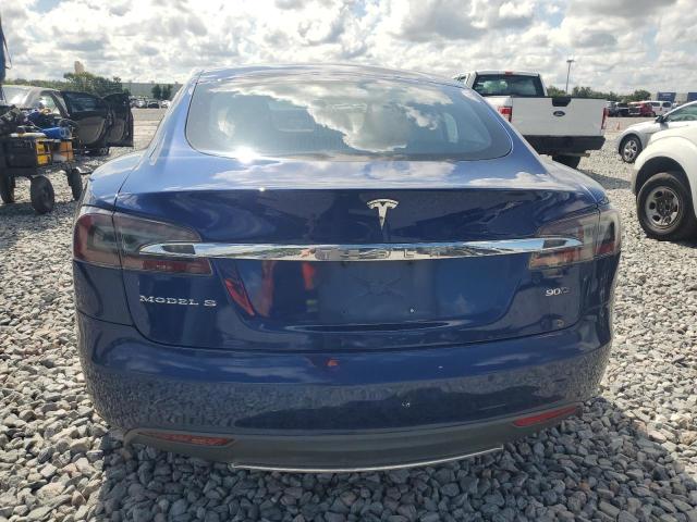 5YJSA1E29GF134975 - 2016 TESLA MODEL S 蓝色 照片 6