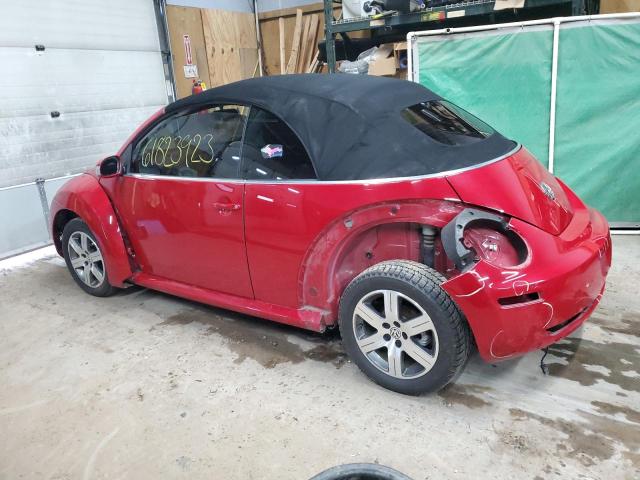 3VWRF31Y66M330188 - 2006 VOLKSWAGEN NEW BEETLE CONVERTIBLE OPTION PACKAGE 1 RED photo 2