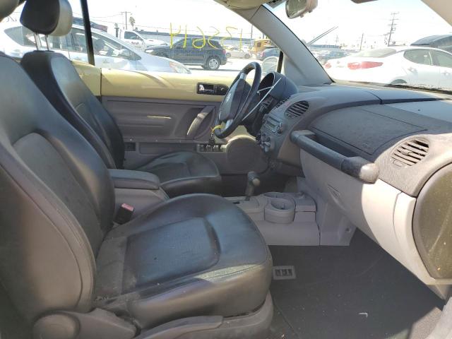 3VWCM31Y24M341441 - 2004 VOLKSWAGEN NEW BEETLE GLS YELLOW photo 5