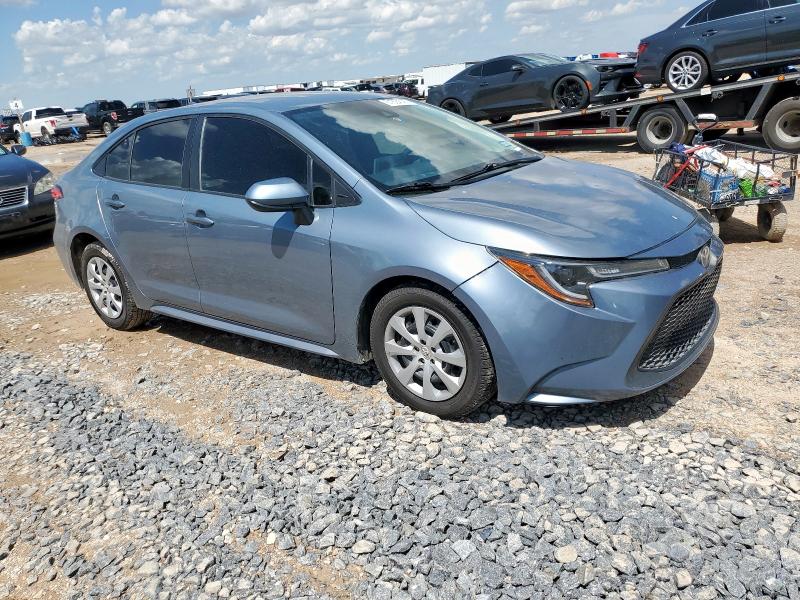 5YFEPMAE7MP180866 - 2021 TOYOTA COROLLA LE 蓝色 照片 4