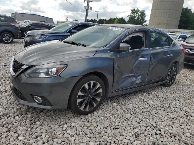 3N1AB7AP6KY317361 - 2019 NISSAN SENTRA S GRAY photo 1