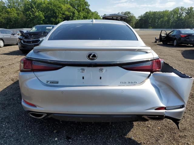 58ABZ1B14KU036834 - 2019 LEXUS ES 350 SILVER photo 6