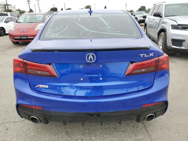 19UUB1F63LA001267 - 2020 ACURA TLX TECHNOLOGY BLUE photo 6