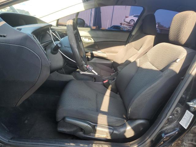 19XFB2F58FE037235 - 2015 HONDA CIVIC LX BLACK photo 7
