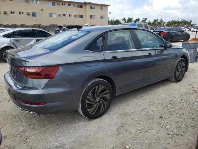 3VWGB7BU4KM227982 - 2019 VOLKSWAGEN JETTA SEL PREMIUM GRAY photo 3