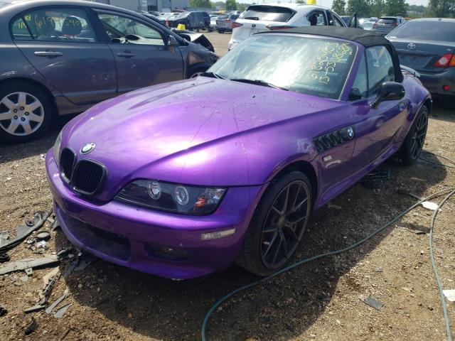 4USCH9334XLG02082 - 1999 BMW Z3 2.3 PURPLE photo 1