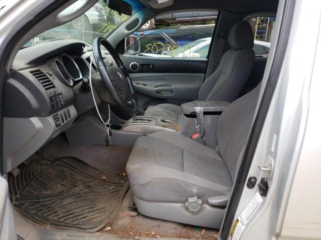 5TEUU42N05Z104694 - 2005 TOYOTA TACOMA ACCESS CAB ვერცხლისფერი ფოტო 7