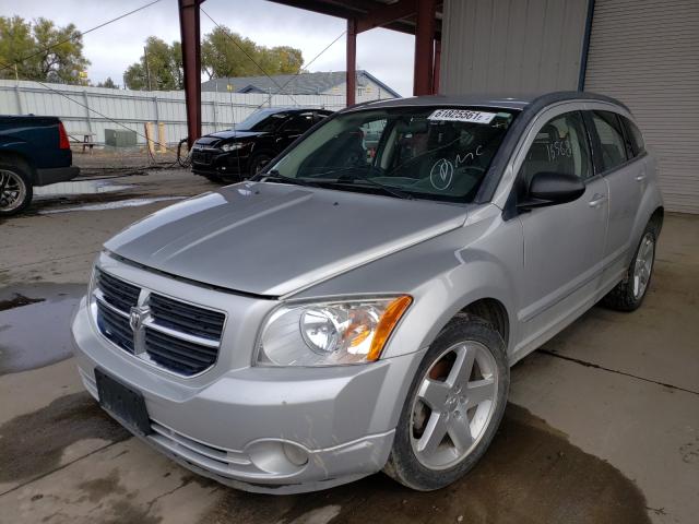 1B3HB78K38D739574 - 2008 DODGE CALIBER R/T SILVER photo 2