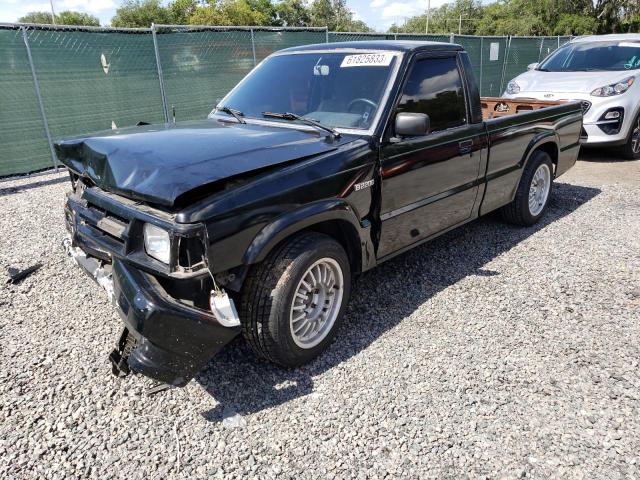 JM2UF1133J0365123 - 1988 MAZDA B2200 SHORT BED BLACK photo 1