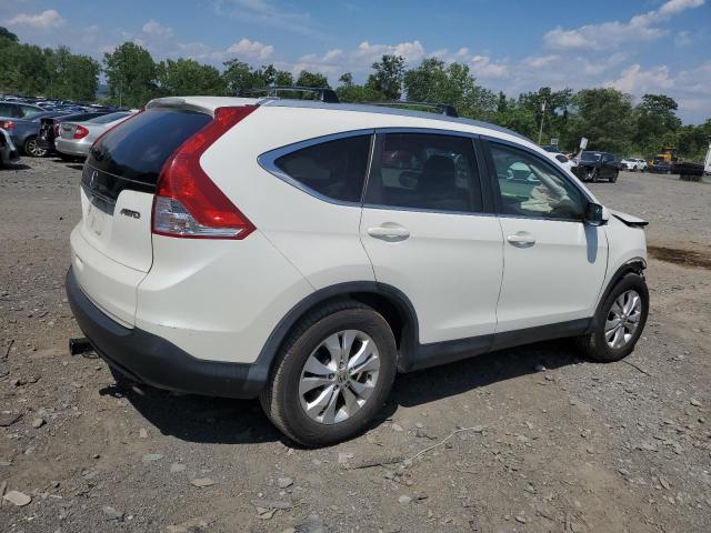 5J6RM4H52EL118151 - 2014 HONDA CR-V EX WHITE photo 3